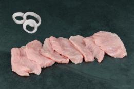 Veau coupé pour cuisson sur plancha (noix)