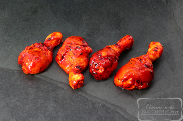 Pilons de poulet marinés barbecue