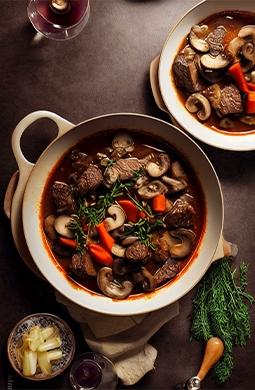 Recette de Boeuf Bourguignon