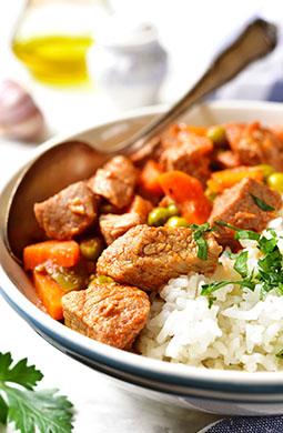 Recette de Sauté de veau aux olives