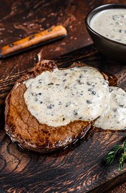 Recette de SAUCE : poivre et cognac